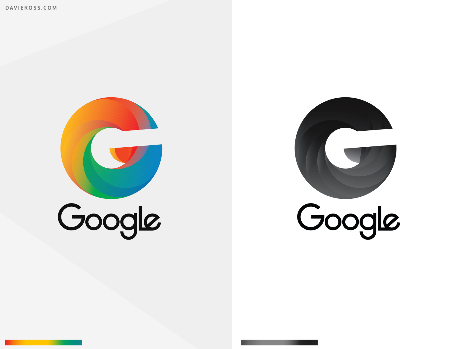 Google Logo Redesign by Davie Ross on Dribbble