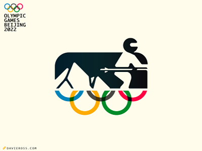 Olympic Games Beijing 2022 beijing beijing olympics branding games graphic design logo logo redesign moutain olympic logo olympics rebrand rebranding redesign ski ski logo snow sports sports logo