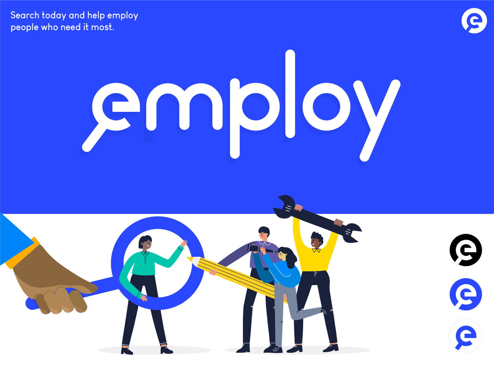 employ-logo-info-graphic-branding-by-davie-ross-on-dribbble