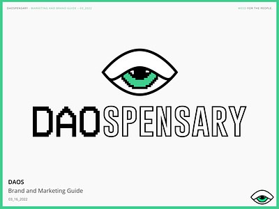 DAO Startup | Logo + Brand Identity