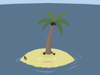 The Lonely Island art illustration