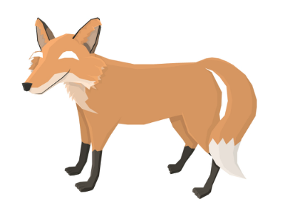 Fox animal fox illustration vector