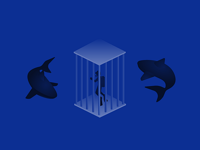 Shark Tank illustration shark vector vectordailies