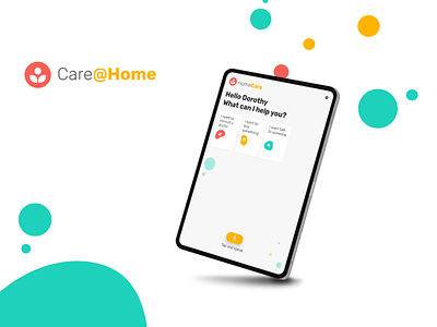 Car@Home | speech interaction-based application app design design interaction mobile design people care speach ui ui design ux ux design