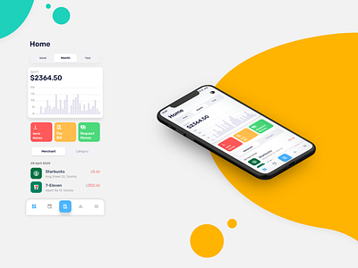 Payment App Concept bankingapp concept design idea interface design payment app ui ui design ux ux design