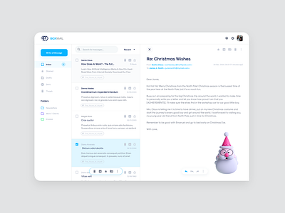 Mail client UI Concept
