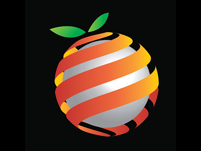 Orange Logo illustrator logo orange orange logo