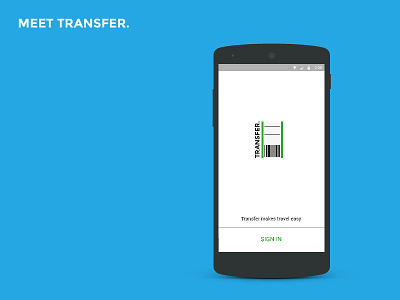 TRANSFER. app app travel
