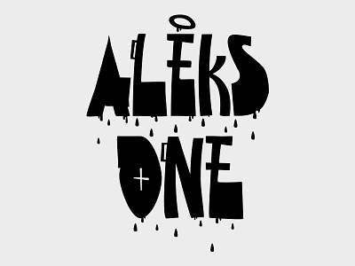 Rain - Aleksone Logo aleks aleksone aone logo project