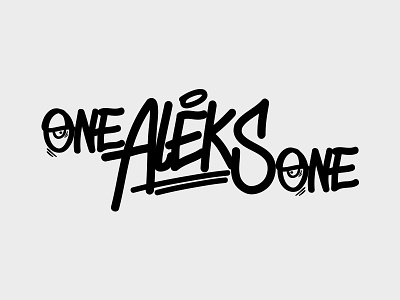 Eye - Aleksone Logo aleks aleksone aone logo project
