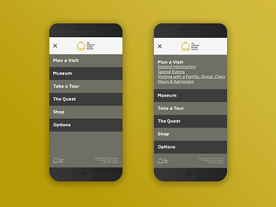 Sherlock Holmes Museum app menu app design menu sherlock