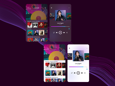 Maraton UI - Music player