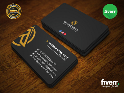 Luxury Business Cards designs, themes, templates and downloadable graphic  elements on Dribbble