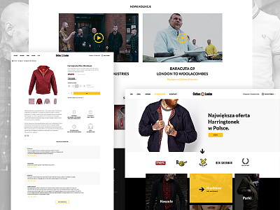 Clothes of London e commerce ecommerce online store streetwear web design website
