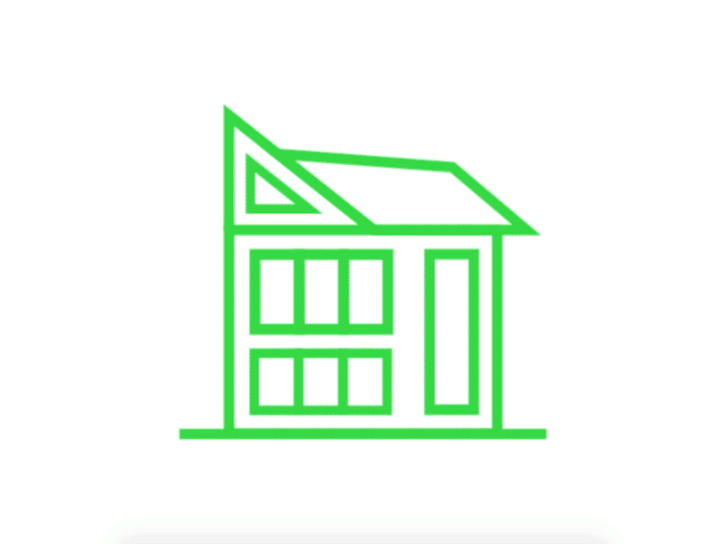 What type of house do you have? clean design dribbble evici home house icon design illustration minimal