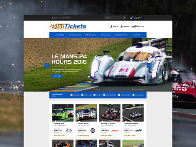 1st Tickets Homepage Concept car concept home landing racing speed tickets ui ux web