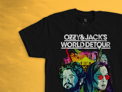 A+E Networks Apparel ae networks apparel clothing graphic history ozzy print t shirt tee tour