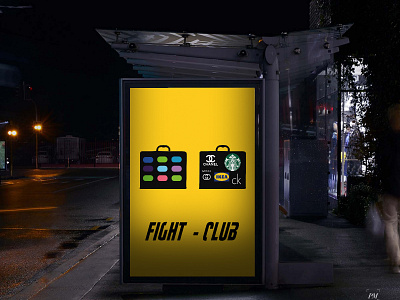 FIght Clup Minimalist poster filmposter fi̇ghtclup fi̇ghtclup fi̇lm fi̇lm poster poster art