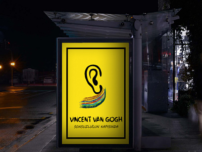 VINCENT VAN GOGH POSTER adobe illustrator adobe photoshop afi̇ş afi̇ş design film films fi̇lm illustration vector art