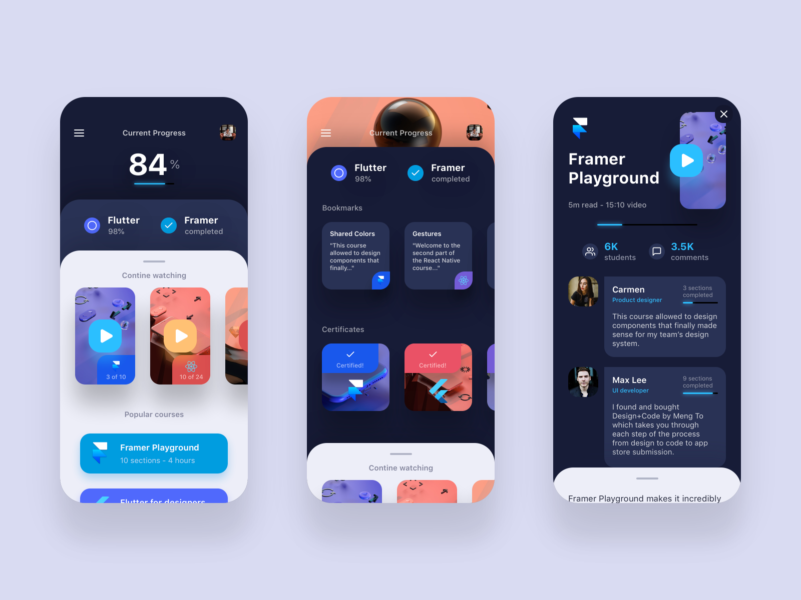 double-cards-ui-by-meng-to-for-design-code-on-dribbble