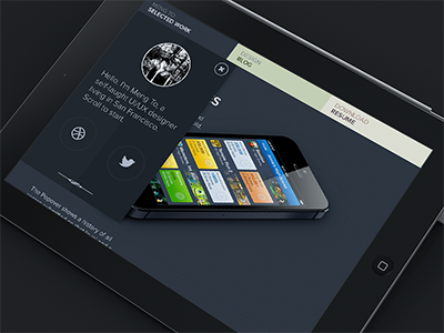 Portfolio 2013 by Meng To on Dribbble