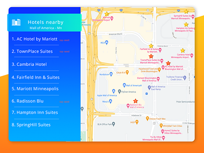 Daily UI Challenge 029 - Map