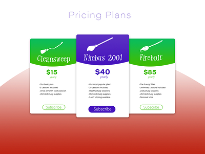 Daily UI Challenge 030 - Pricing