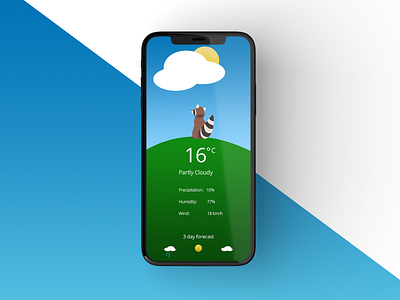 Daily UI Challenge 037 - Weather