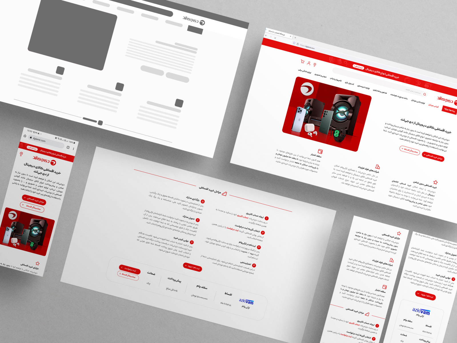 Dgland S Buy Now Pay Later Landing Page By Zohreh Rahimi On Dribbble