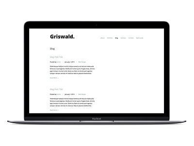 Griswald Blog