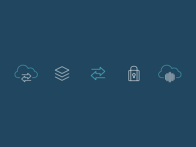 CA Mobile App Services Icons