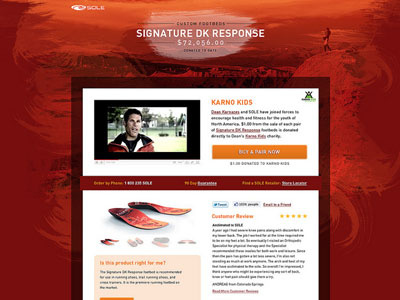 Signature DK Response Landing Page