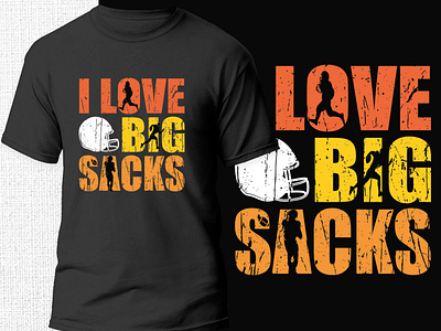 American Football T-shirt Design