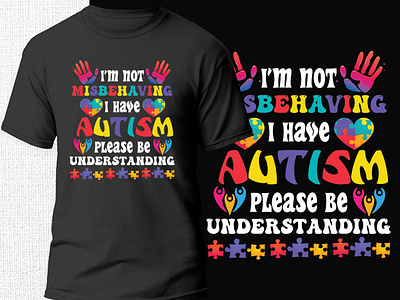 Autism T-shirt Design