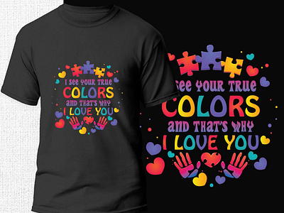 Autism T-shirt Design