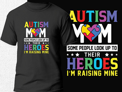 Autism T-shirt Design