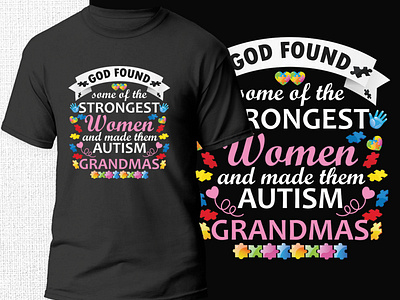 Autism T-shirt Design