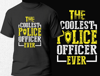 Police T-shirt Design design graphic design logo police police t shirt design t shirt t shirt design