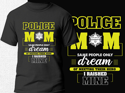 Police T-shirt Design