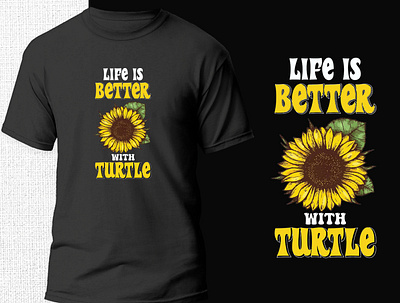 Sunflower T-shirt Design design graphic design logo sunflower sunflower t shirt design t shirt t shirt design