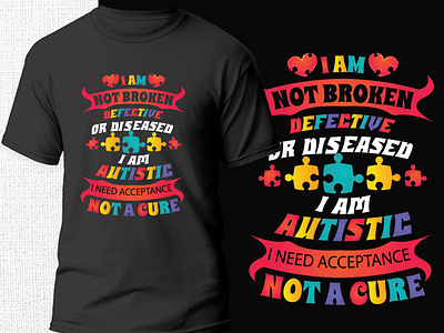 Autism T-shirt Design