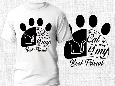 Cat T-shirt Design