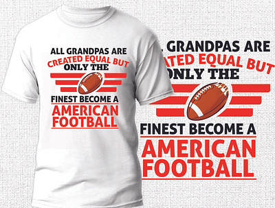 American Football T-shirt Design american american t shirt design design graphic design logo t shirt t shirt design