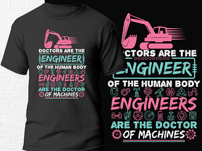 Civil Engineer T-shirt Design