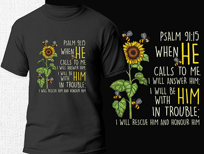 Sunflower T-shirt Design design graphic design logo sunflower sunflower t shirt design t shirt t shirt design