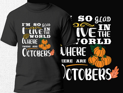 Autumn T-shirt Design autumn autumn t shirt design design graphic design logo t shirt t shirt design