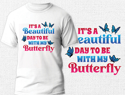 Butterfly T-shirt Design butterfly butterfly t shirt design design graphic design logo t shirt t shirt design