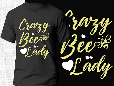 Bee T-shirt Design bee bee t shirt design design graphic design logo t shirt t shirt design