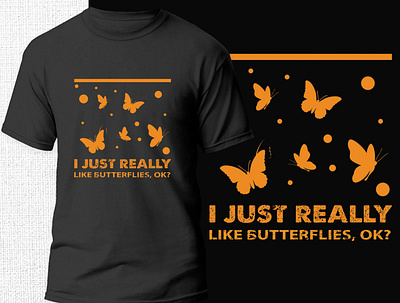 Butterfly T-shirt Design butterfly butterfly t shirt design design graphic design logo t shirt t shirt design
