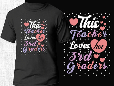 Teacher T-shirt Design design graphic design logo t shirt t shirt design teacher teacher t shirt design